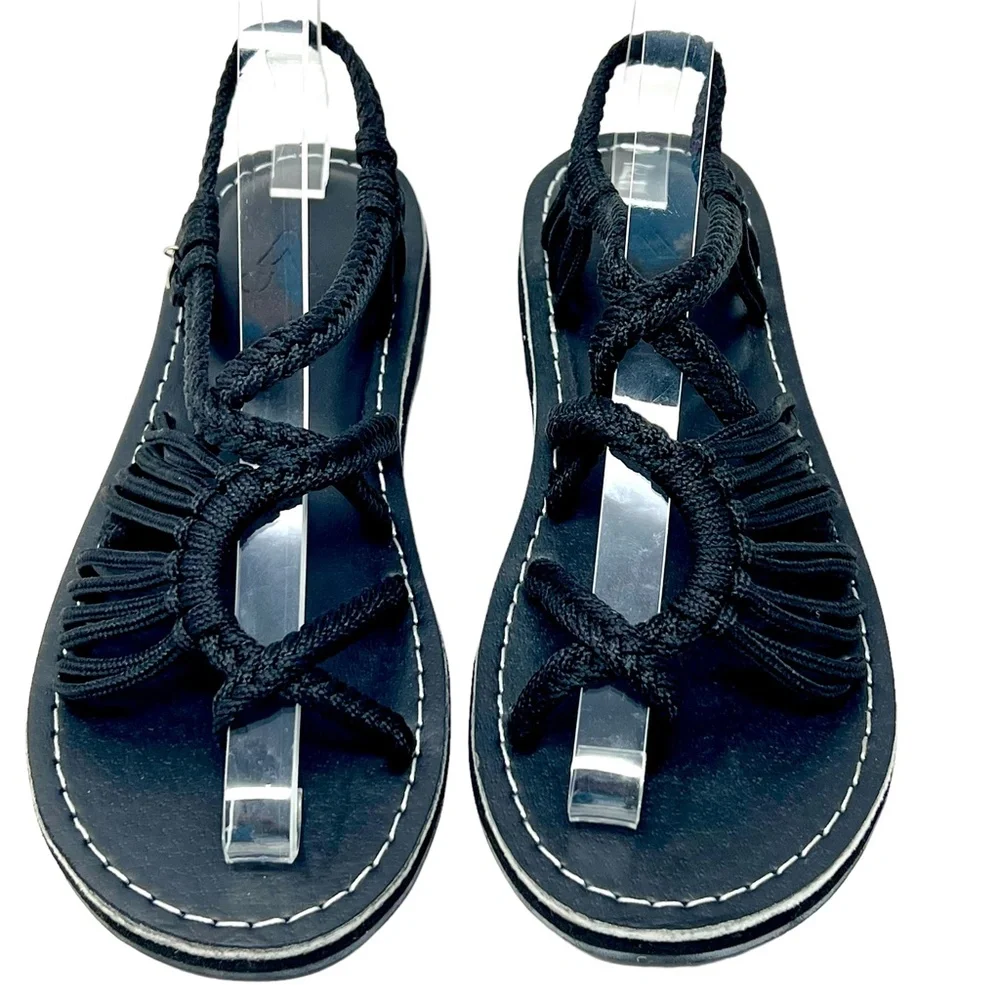 Vines Islandwear women's Midnight X Black Sandals size 7 🌴